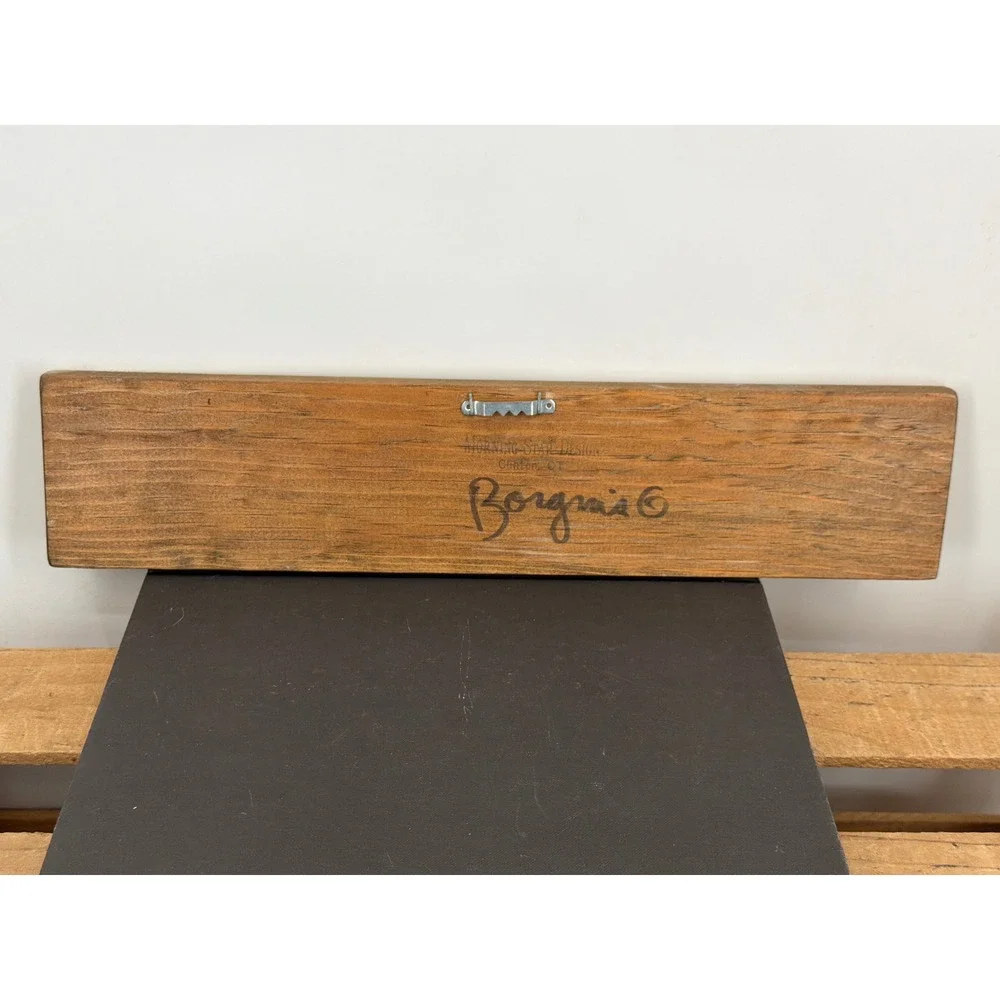 Morning Star Wood Sign To Learn Is Human To Teach Is Divine Borgnis Signed